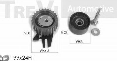 TREVI AUTOMOTIVE kd1331 -  Комплект ремня ГРМ